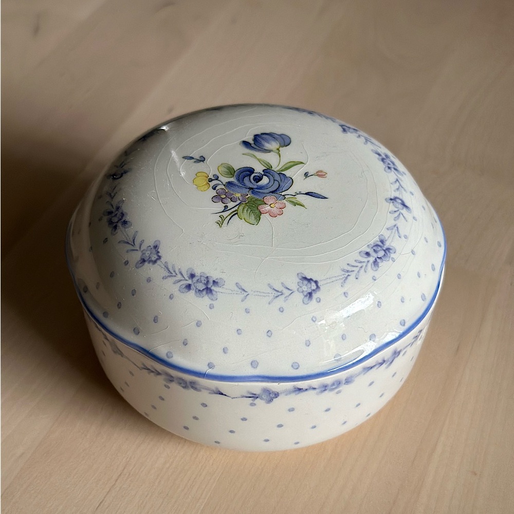 ✨Vintage Nikko Tableware Trinket Dish with Lid✨